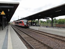 Haus- und Mittelbahnsteig 